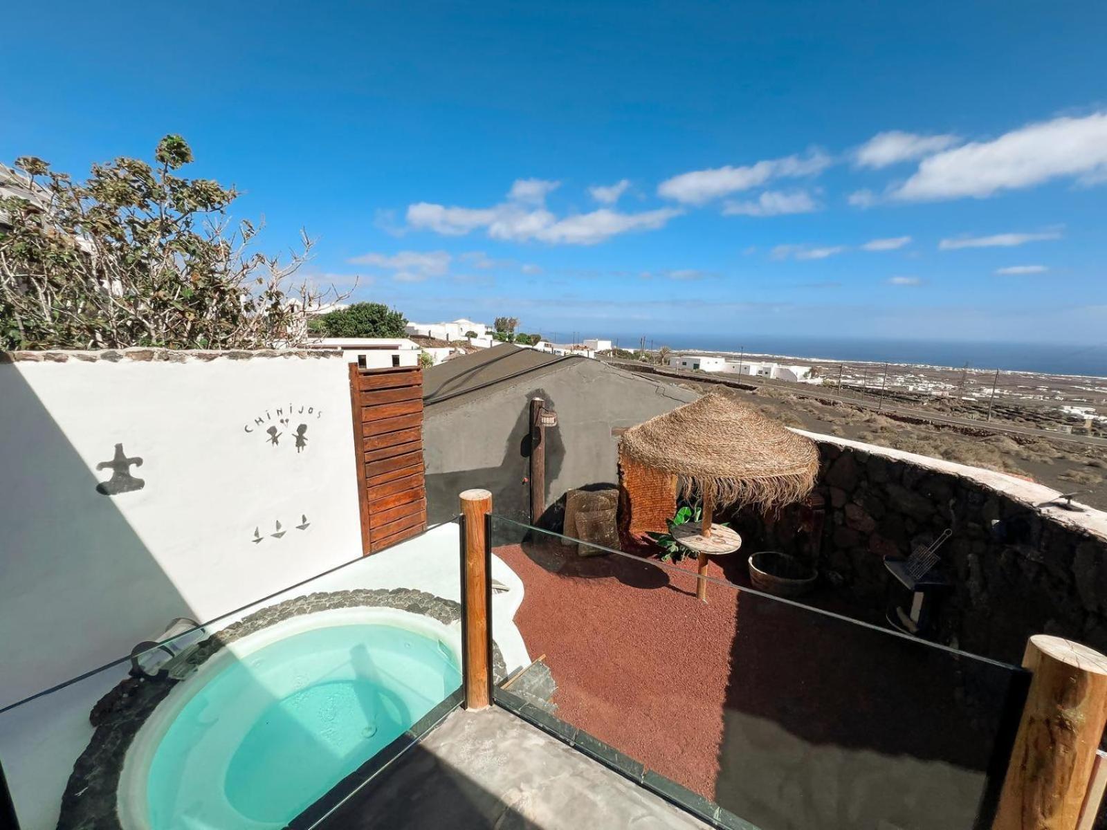 La Asomada  Casita Mis Chinijos Con Jacuzzi O Minipiscina 아파트 외부 사진